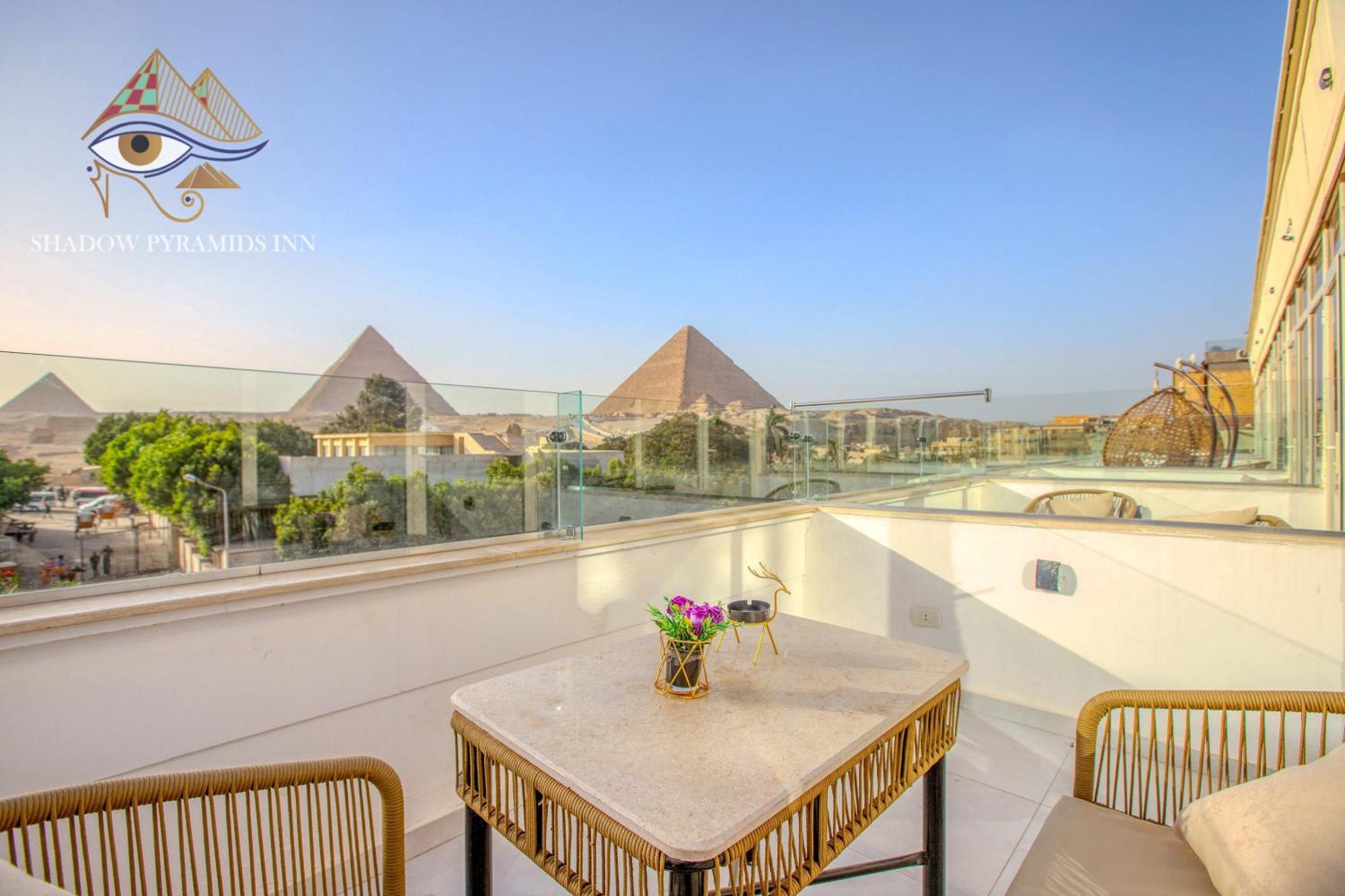 Shadow Pyramids Suites And Jacuzzi Kafret el-Gabal 外观 照片