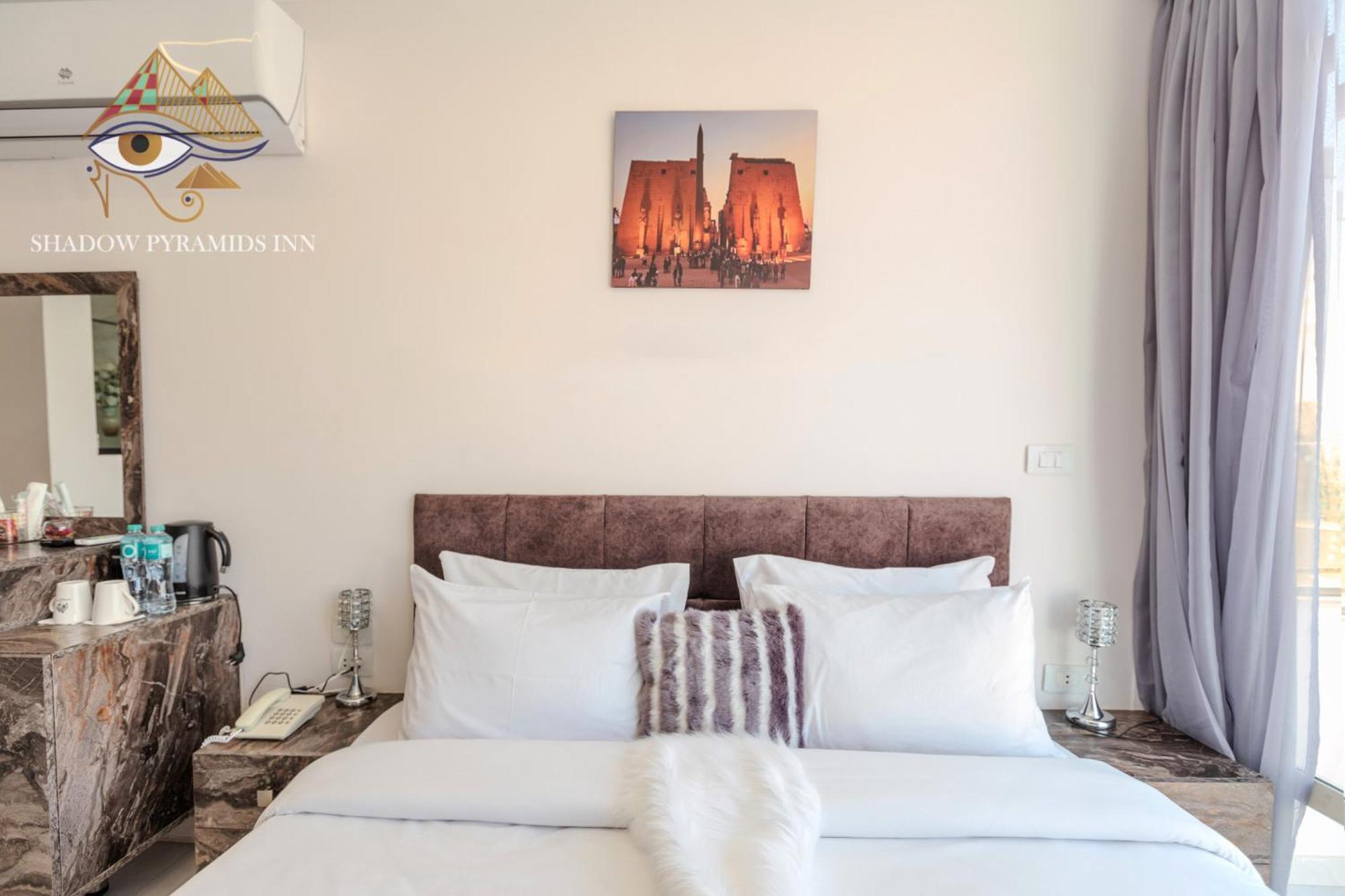 Shadow Pyramids Suites And Jacuzzi Kafret el-Gabal 外观 照片