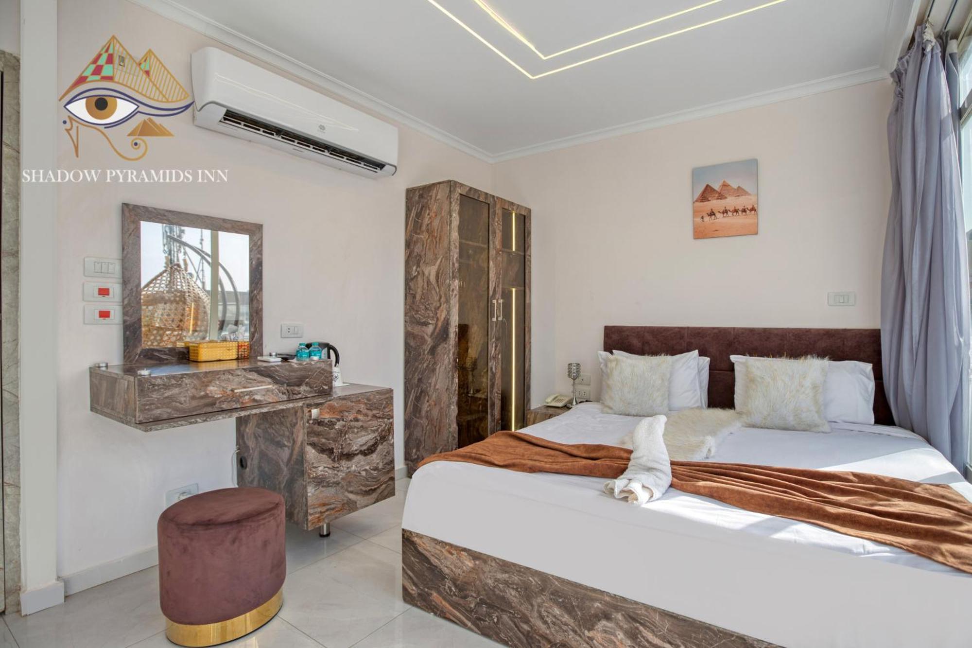 Shadow Pyramids Suites And Jacuzzi Kafret el-Gabal 外观 照片
