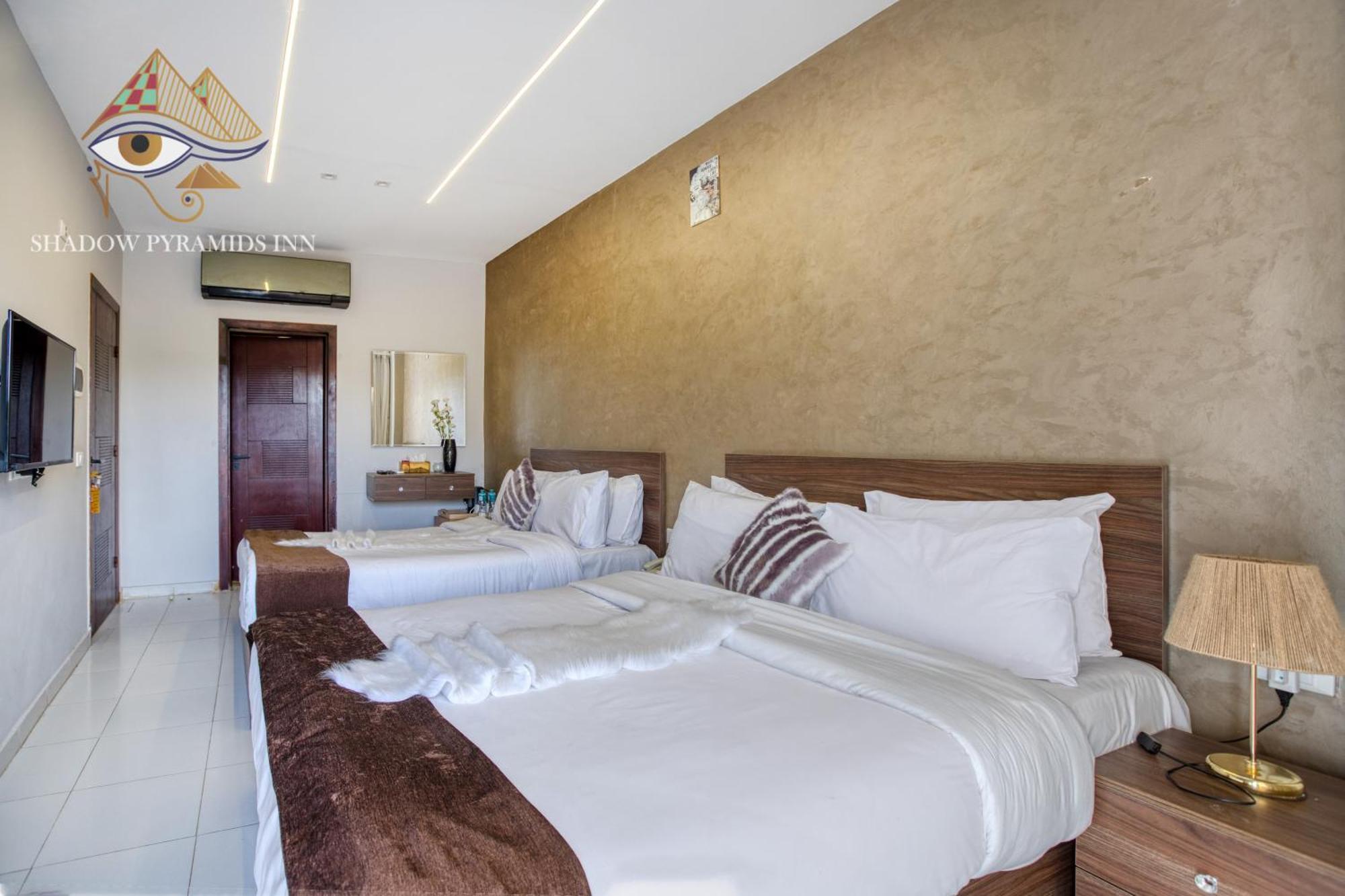 Shadow Pyramids Suites And Jacuzzi Kafret el-Gabal 外观 照片