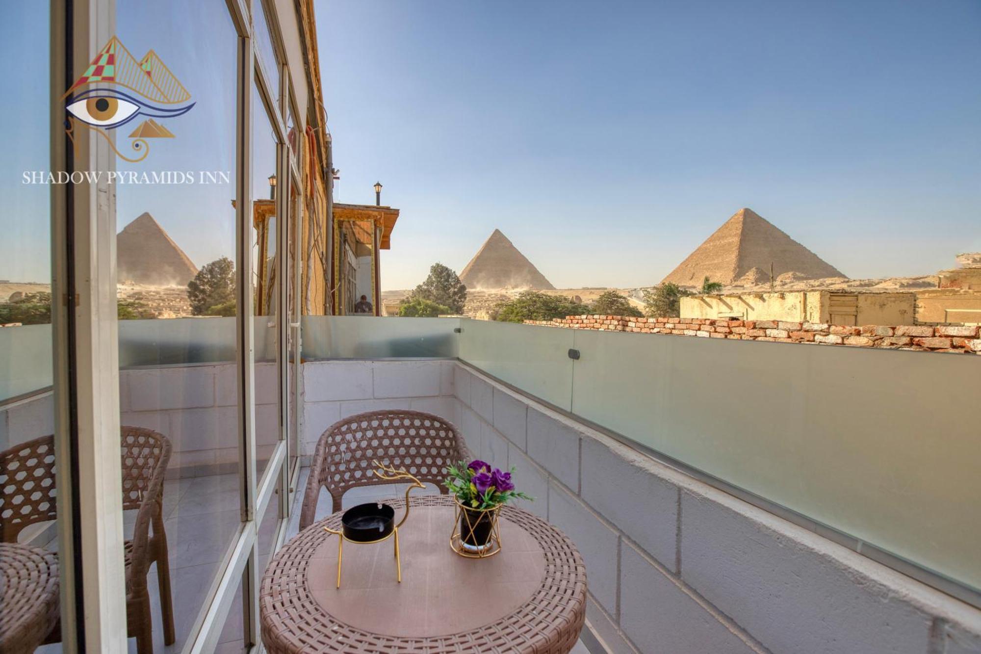 Shadow Pyramids Suites And Jacuzzi Kafret el-Gabal 外观 照片