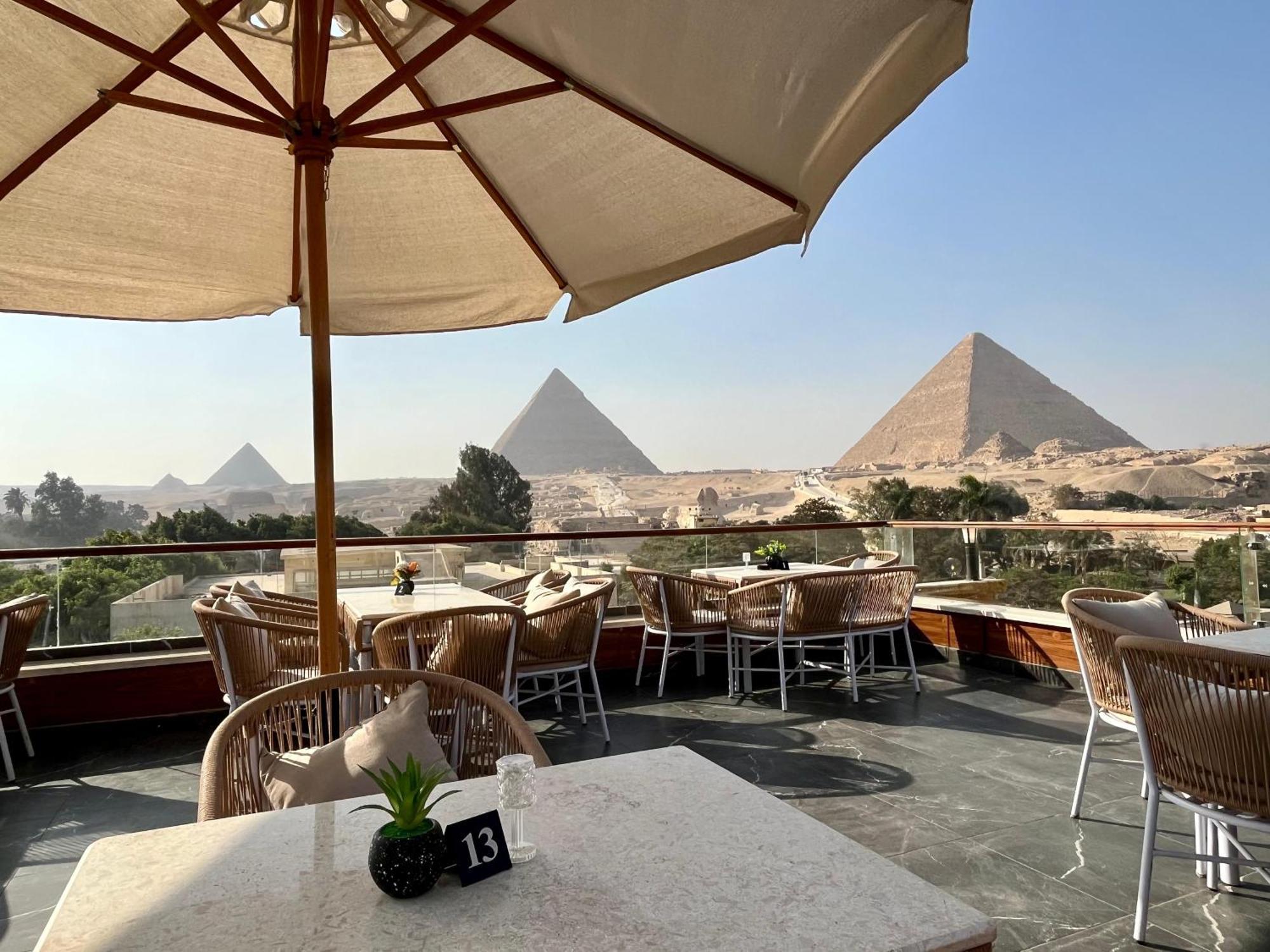 Shadow Pyramids Suites And Jacuzzi Kafret el-Gabal 外观 照片