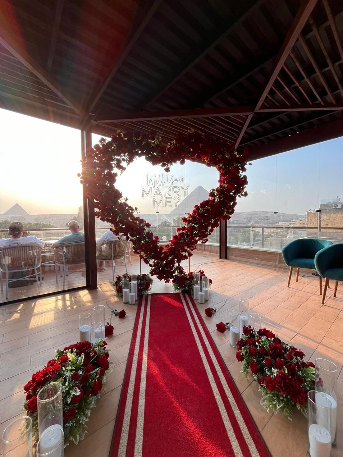 Shadow Pyramids Suites And Jacuzzi Kafret el-Gabal 外观 照片